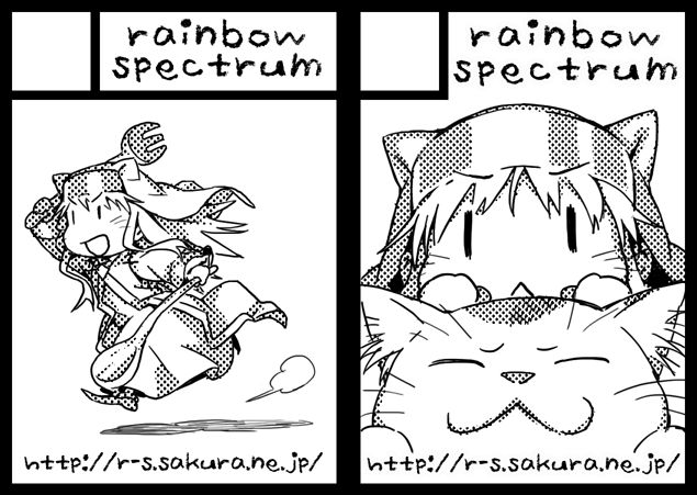 index, sphinx, and nyandex (toaru majutsu no index and 1 more) drawn by haimura_kiyotaka