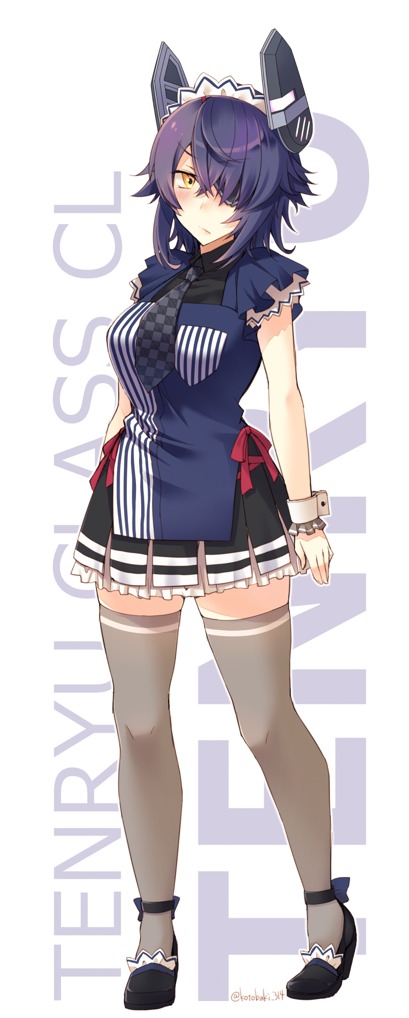 tenryuu (kantai collection and 1 more) drawn by kotobuki_(momoko_factory)