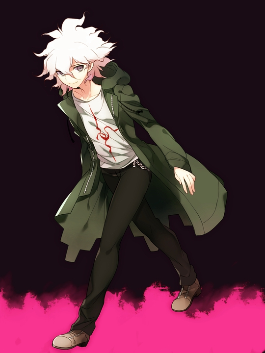komaeda nagito (danganronpa and 1 more) drawn by towa1