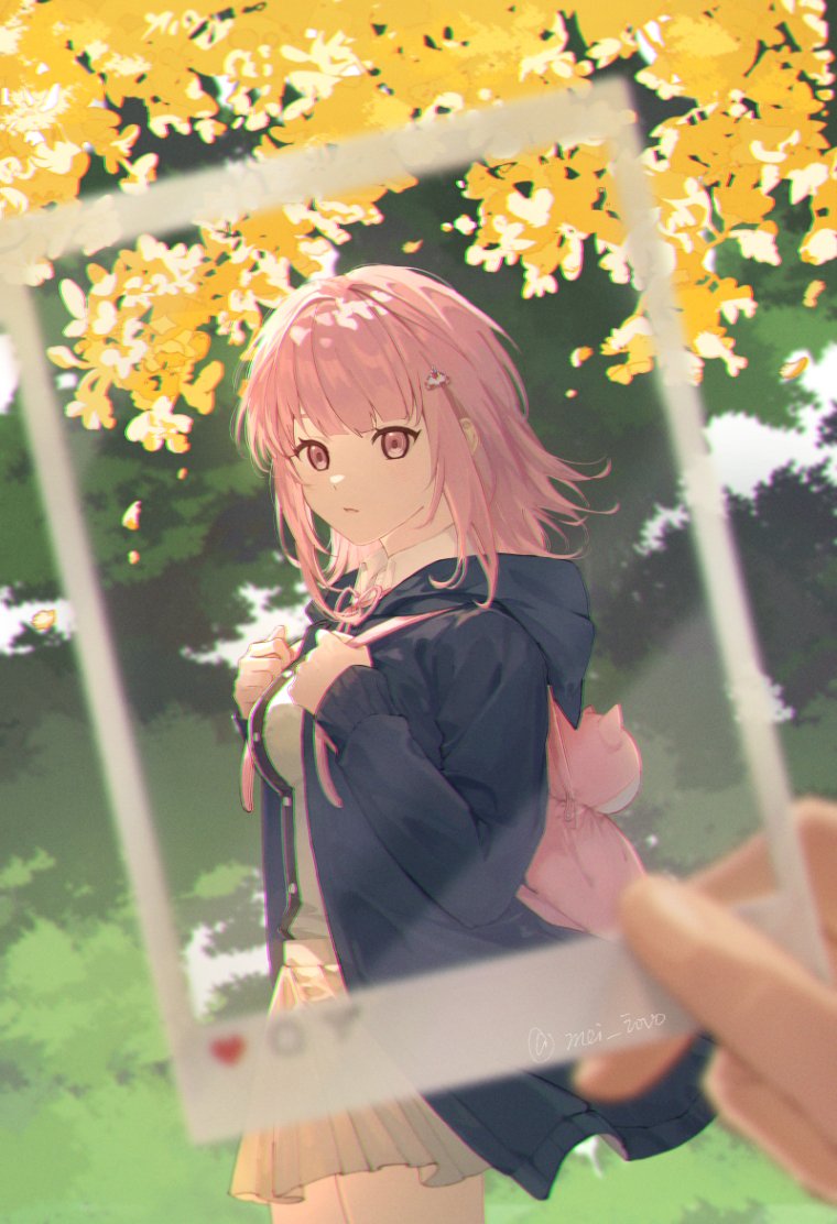 nanami chiaki (danganronpa and 2 more) drawn by meipoi