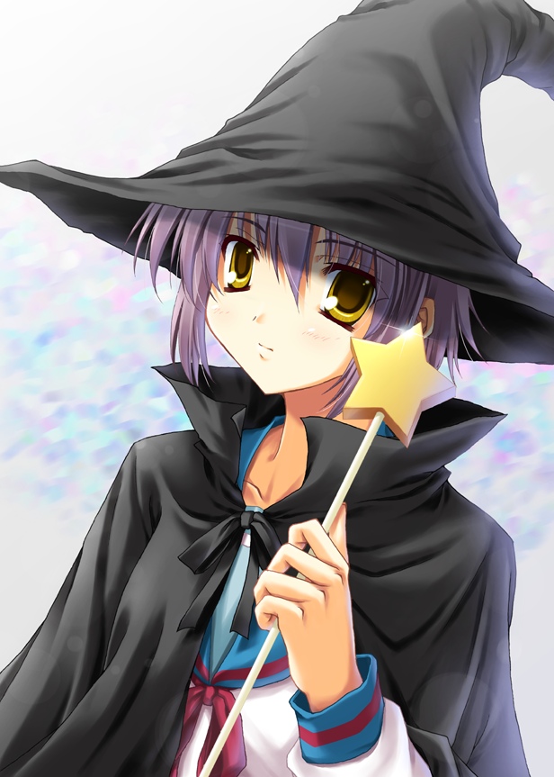 nagato yuki (suzumiya haruhi no yuuutsu) drawn by miyai_sen