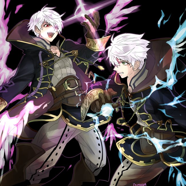 male robin (fire emblem and 2 more) drawn by yamada_(ymdroygbiv)