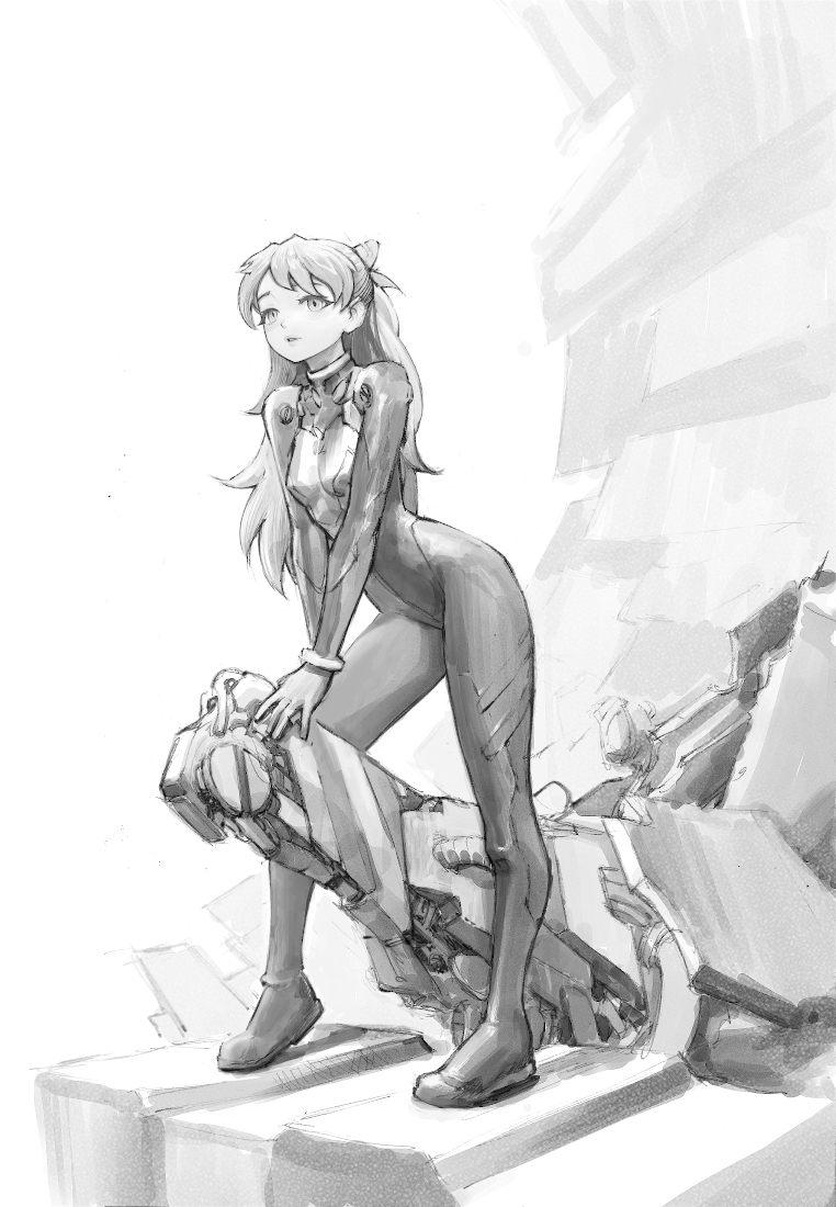 souryuu asuka langley (neon genesis evangelion and 1 more) drawn by yugen99