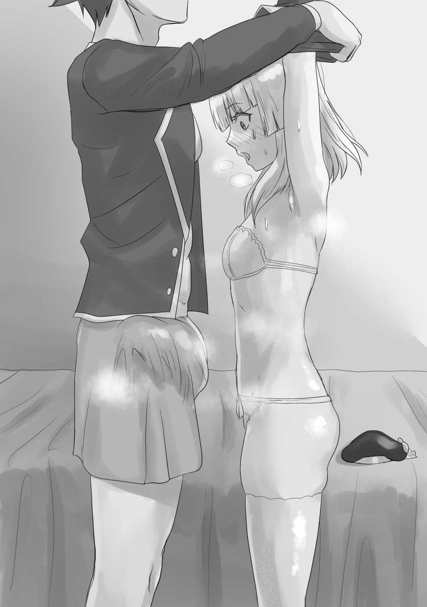 sakayanagi arisu and ayanokouji kiyotaka (youkoso jitsuryoku shijou shugi no kyoushitsu e) drawn by kmvt