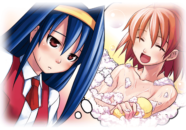 aino heart and tsuzura saki (arcana heart) drawn by mizuki_gyokuran