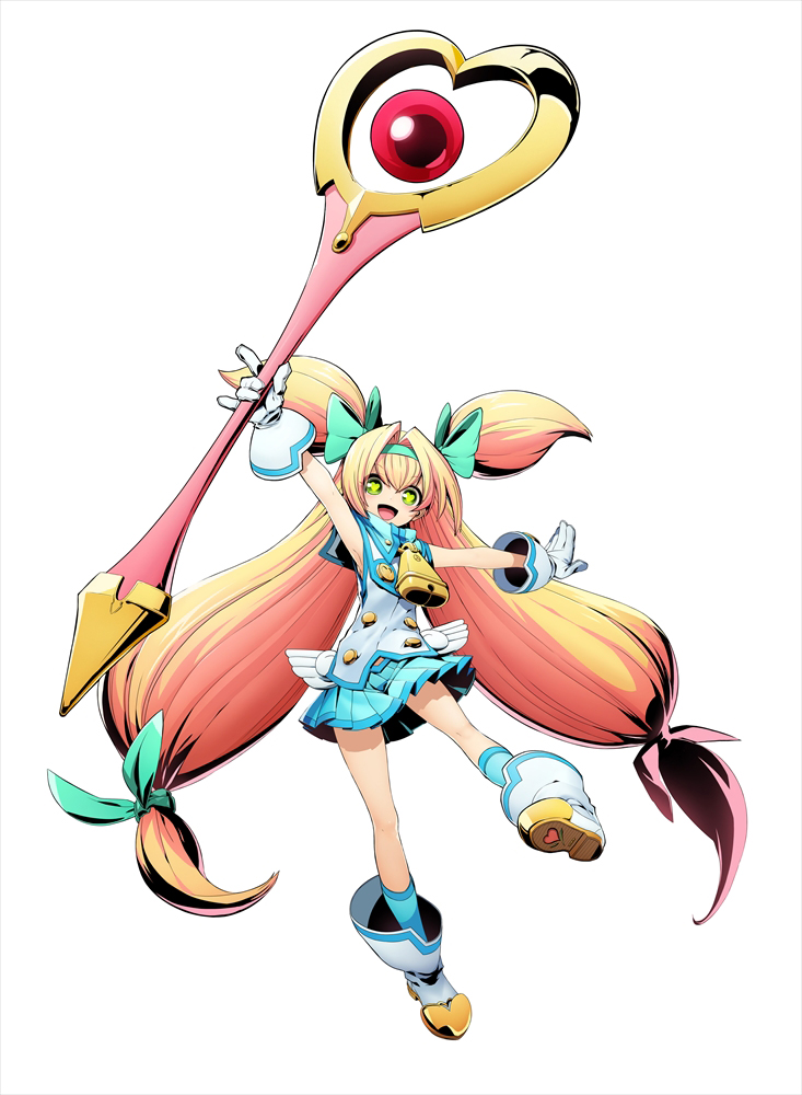 platinum the trinity (blazblue and 1 more) drawn by higuchi_konomi