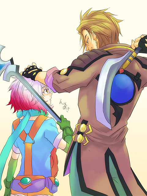 pascal and malik caesars (tales of and 1 more) drawn by kasane_(baku753)