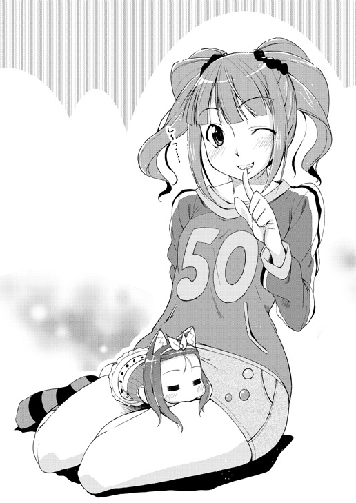 minase iori and takatsuki yayoi (idolmaster and 1 more) drawn by natsumi_akira