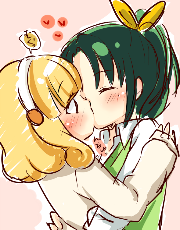 midorikawa nao and kise yayoi (precure and 1 more) drawn by kuune_rin