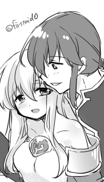 seliph and julia (fire emblem and 1 more) drawn by yukia_(firstaid0)