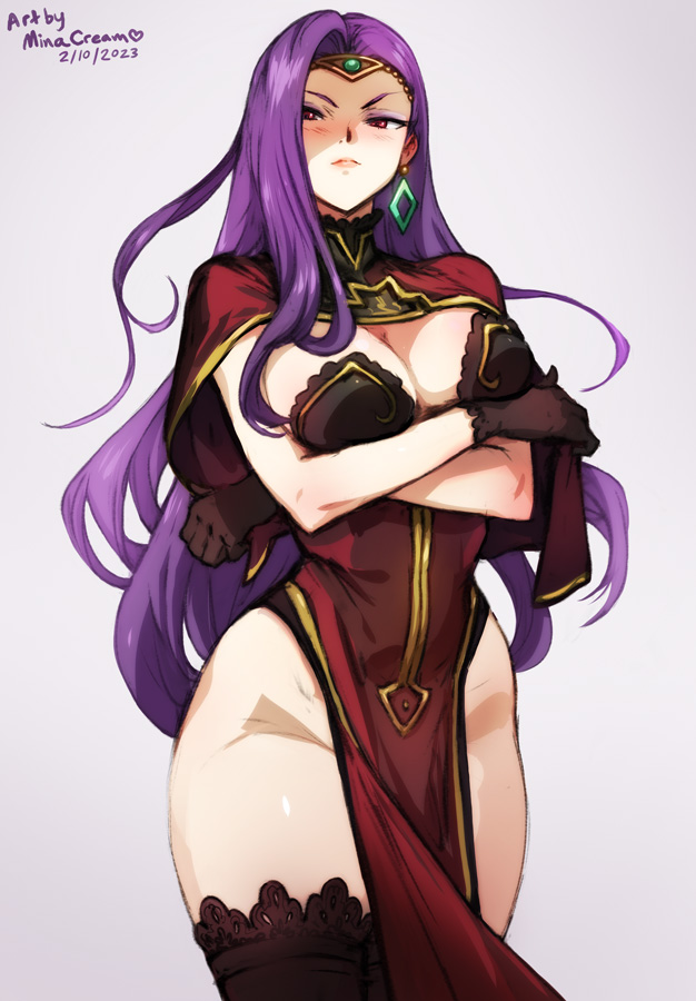 sonya (fire emblem and 2 more) drawn by mina_cream