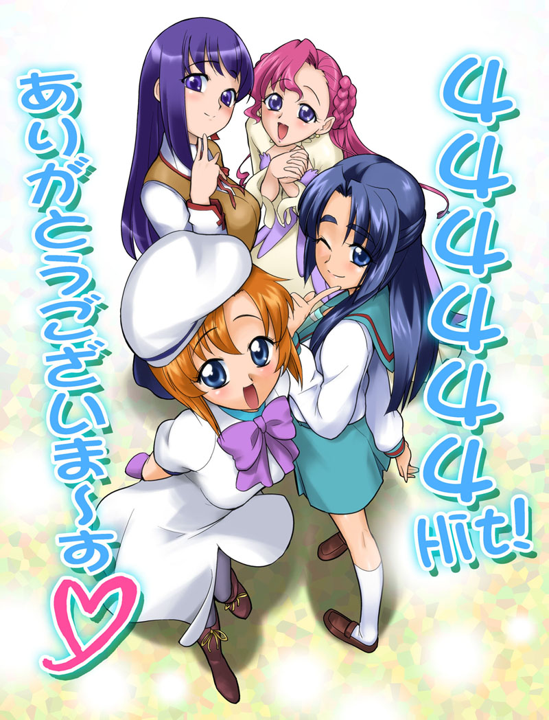 matou sakura, ryuuguu rena, asakura ryoko, and euphemia li britannia (fate and 4 more) drawn by t-hiko