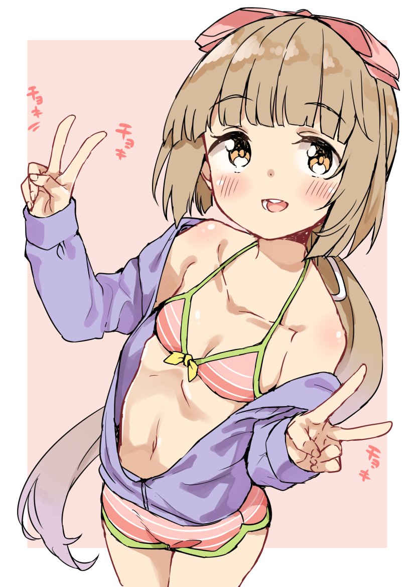yorita yoshino (idolmaster and 1 more) drawn by mamedenkyuu_(berun)