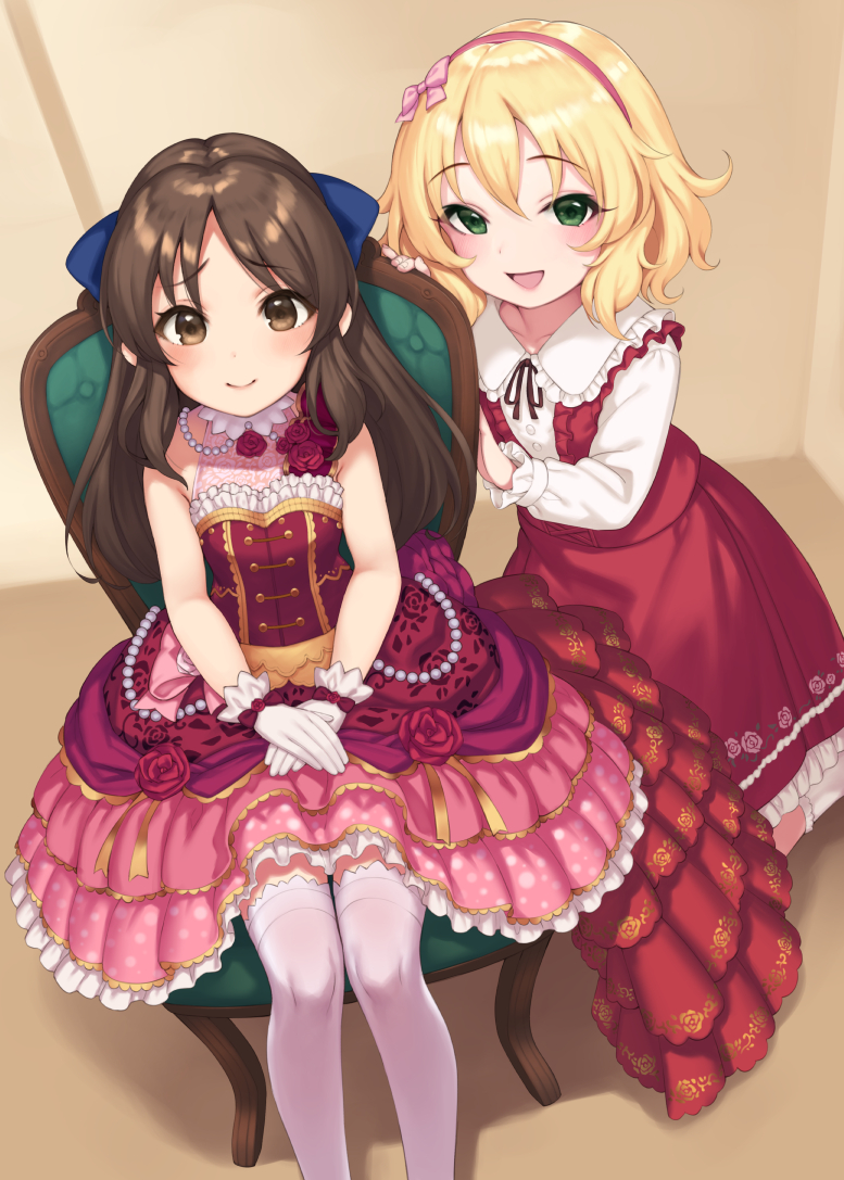 tachibana arisu and sakurai momoka (idolmaster and 2 more) drawn by pokachu