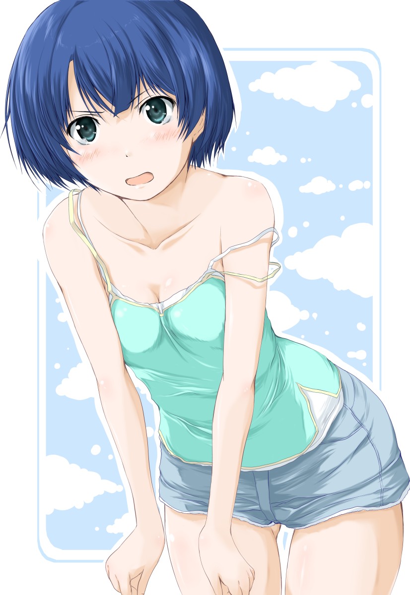tanigawa kanna (ano natsu de matteru) drawn by eviryun