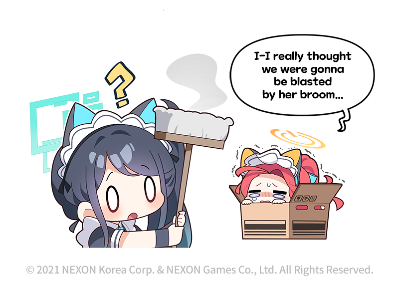 aris and yuzu (blue archive) drawn by donmin_h