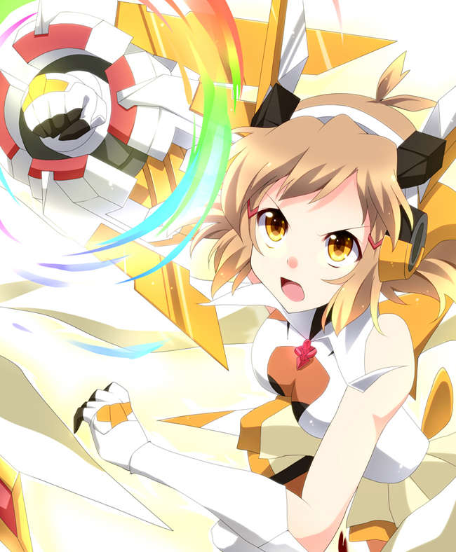 tachibana hibiki (senki zesshou symphogear) drawn by kurono_yuzuko