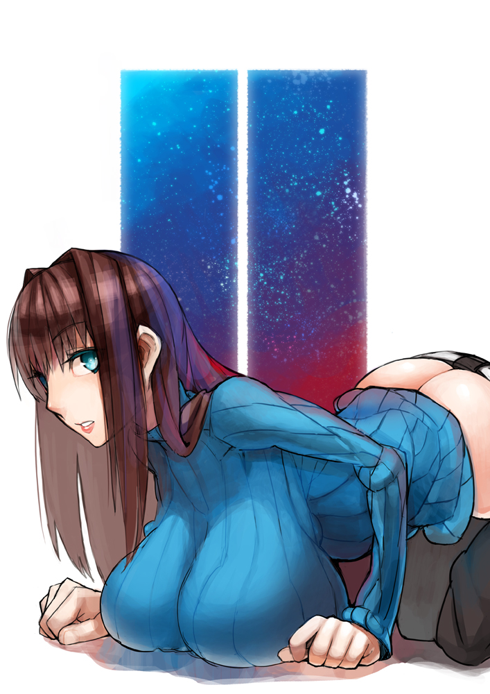 aozaki aoko (mahou tsukai no yoru) drawn by aco_(koaya_ako)