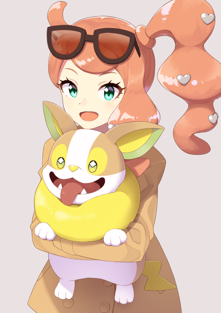 sonia and yamper (pokemon and 2 more) drawn by s_himapanda