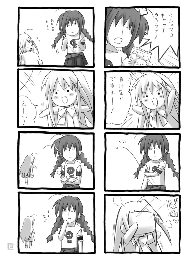 vita and reinforce zwei (lyrical nanoha and 1 more) drawn by eretto