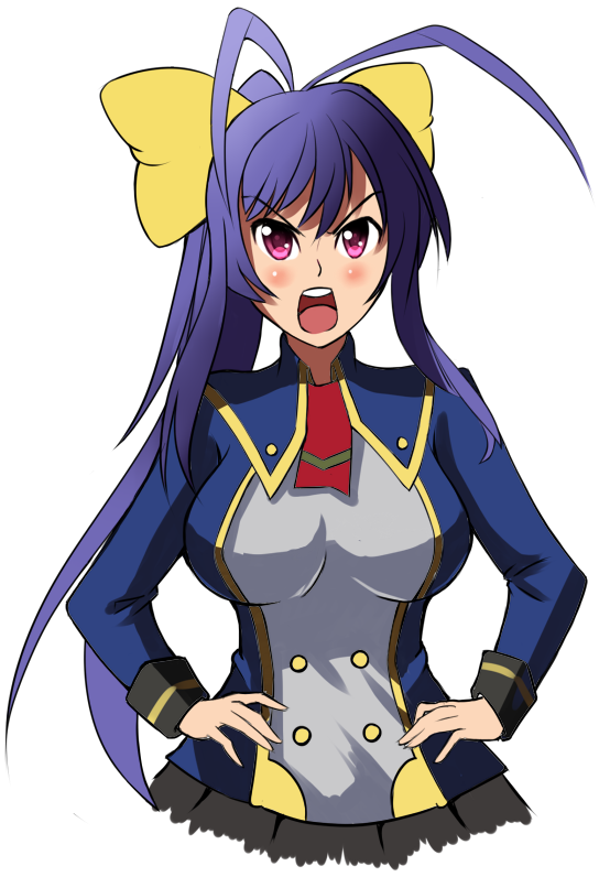 mai natsume (blazblue and 1 more) drawn by drawfag