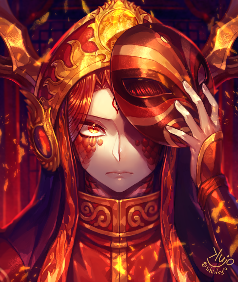 hua zhuotian (original and 1 more) drawn by shinku_castle