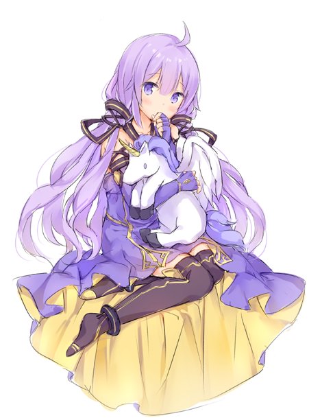 unicorn and xingchen (vocaloid and 2 more) drawn by wataame27