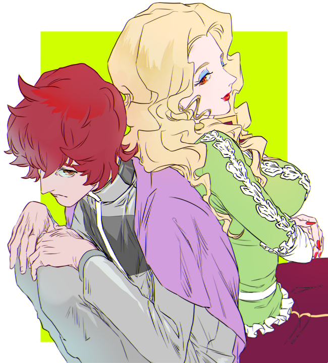 frederic chopin and franz liszt (classicaloid) drawn by hallch
