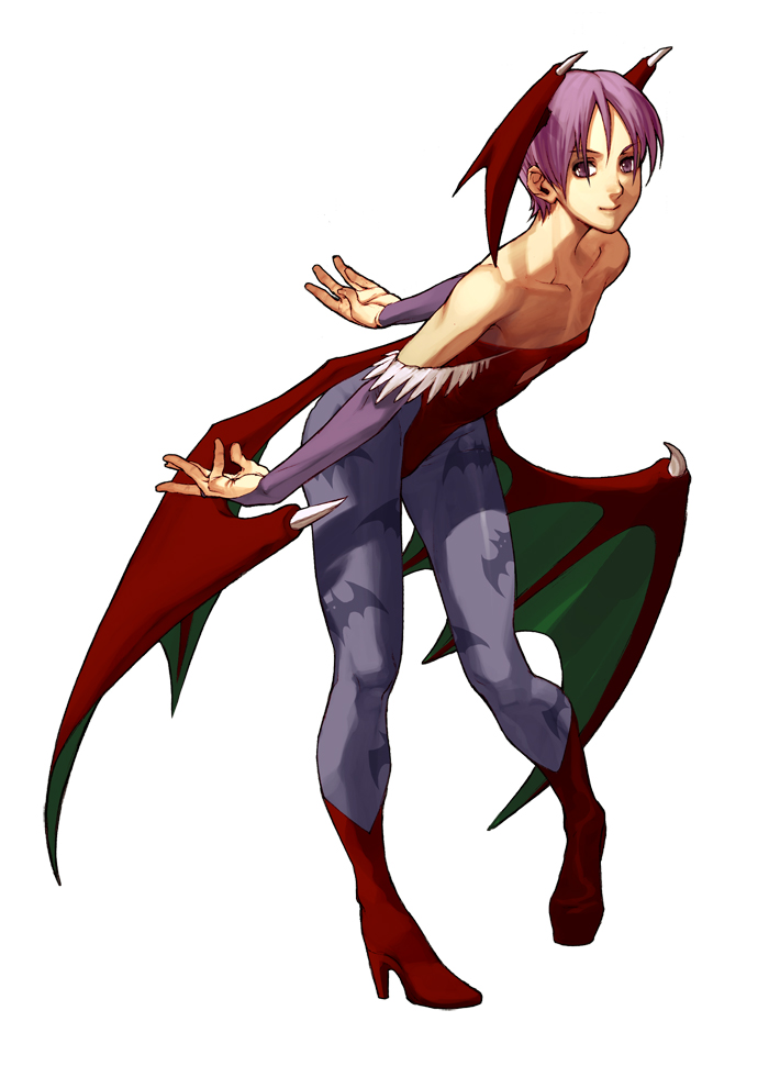 lilith (darkstalkers and 1 more) drawn by arnold_tsang and udon_entertainment