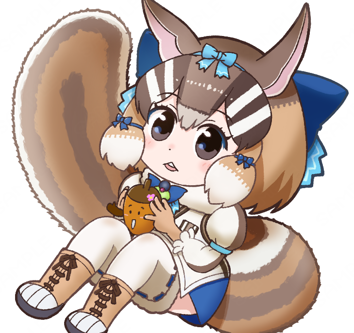 siberian chipmunk (kemono friends and 1 more) drawn by hissaa_(hisser)