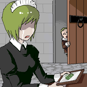 batou, iya maid, and marimo (ghost in the shell and 1 more)