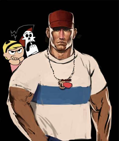 death, billy herrington, mandy, grim, and billy (gachimuchi and 1 more)
