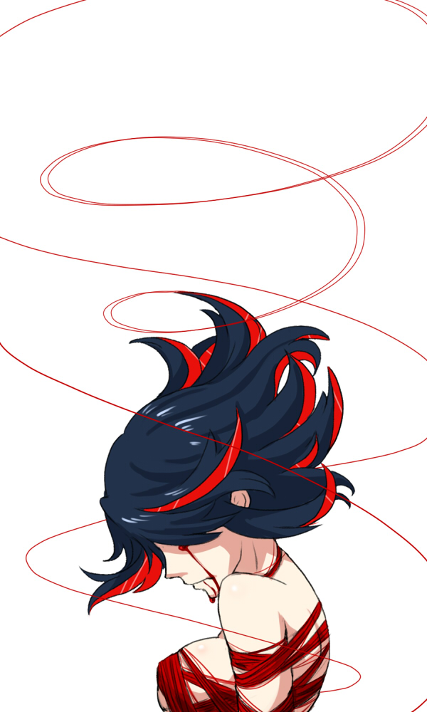matoi ryuuko (kill la kill) drawn by kihara_utsuru