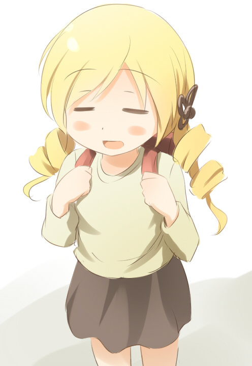 tomoe mami (mahou shoujo madoka magica) drawn by ran_(9ens2000)