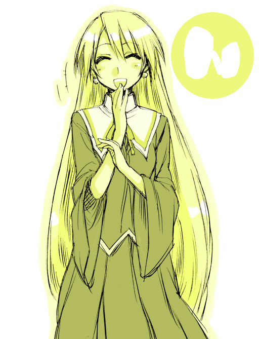 nekane springfield (mahou sensei negima!) drawn by mikami_komata