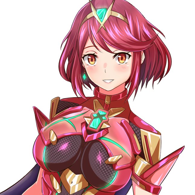 pyra (xenoblade chronicles and 1 more) drawn by samu_poteto
