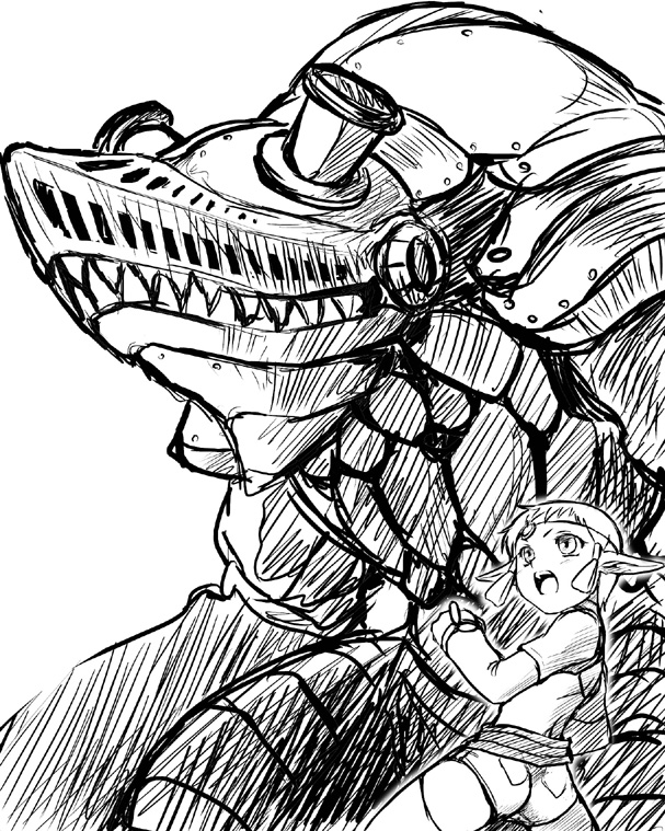 cupid (breath of fire and 1 more) drawn by dr.p