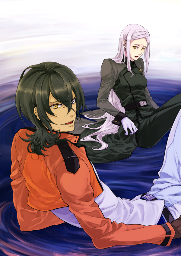allelujah haptism, soma peries, and hallelujah haptism (gundam and 1 more) drawn by higi_(rodriguez)