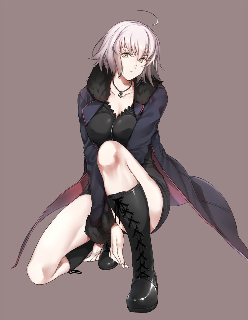 jeanne d'arc alter (fate and 1 more) drawn by k52