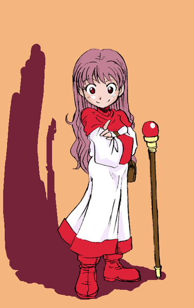 princess of moonbrook (dragon quest and 1 more) drawn by hanbu_hantarou