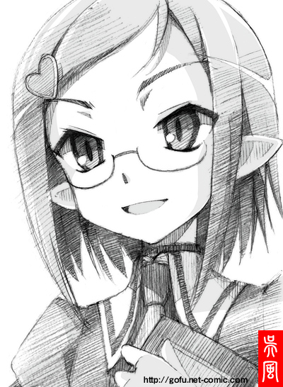 judit snorrevik (lotte no omocha!) drawn by gofu