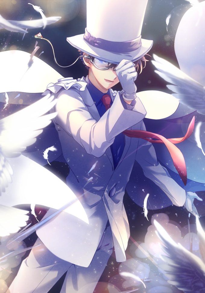 kaitou kid (meitantei conan and 1 more) drawn by akiyoshi_(tama-pete)