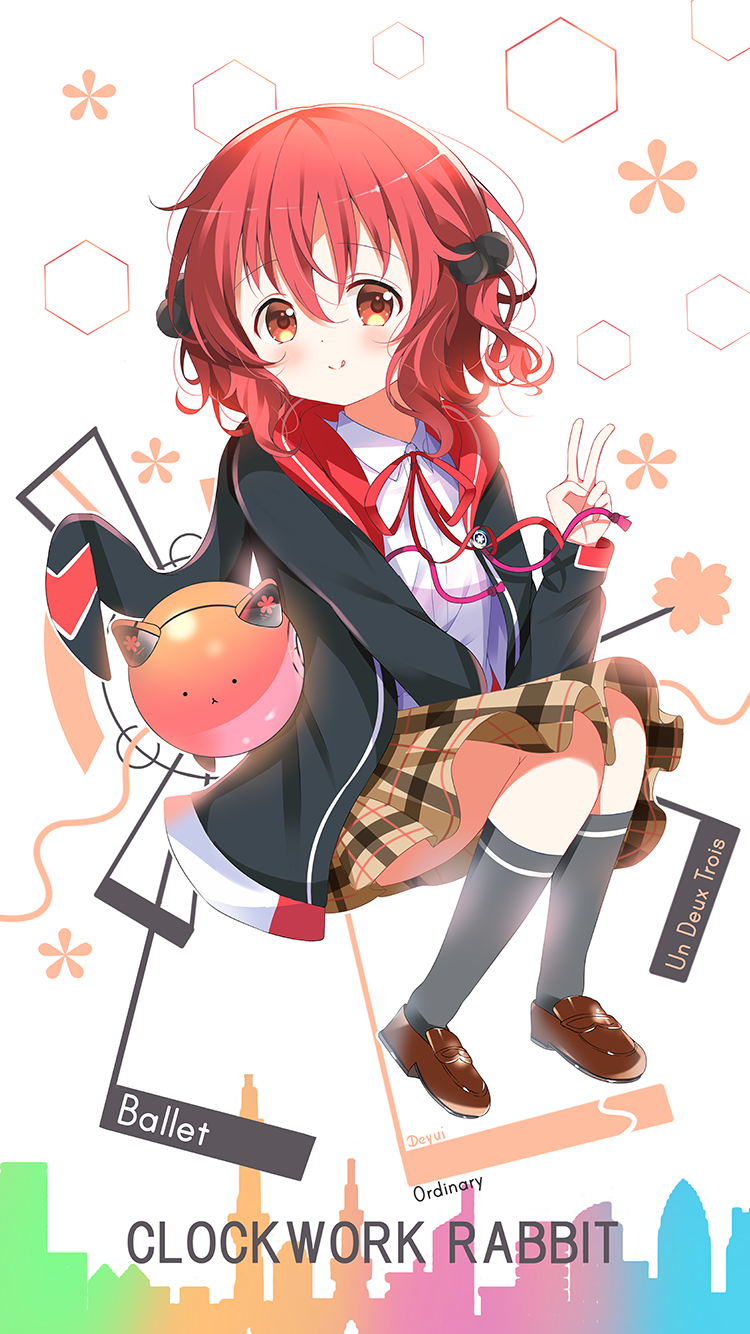 natsu megumi (gochuumon wa usagi desu ka? and 1 more) drawn by deyui
