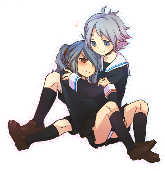 kazemaru ichirouta and fubuki shirou (inazuma eleven) drawn by nac_(minac)