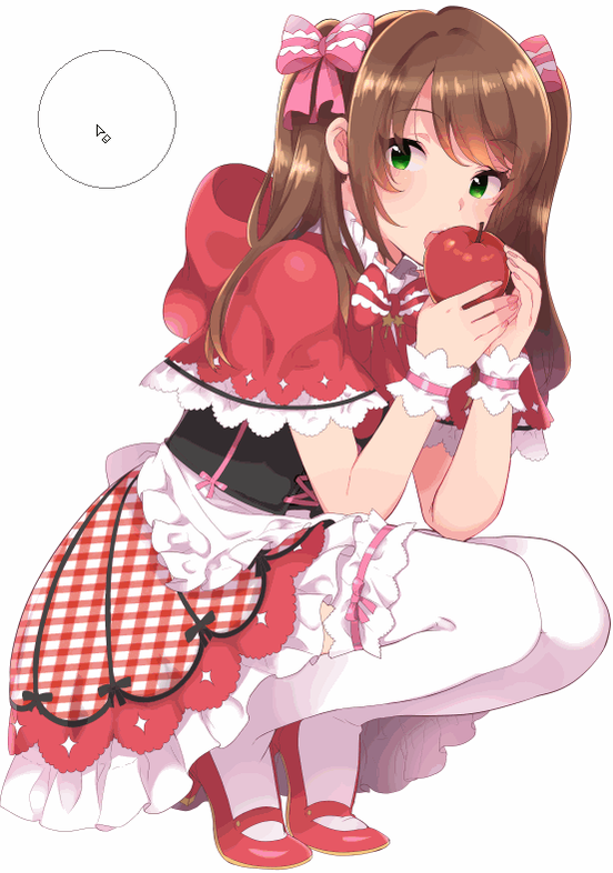 mizushima saki (idolmaster and 1 more) drawn by inari_(inariya)