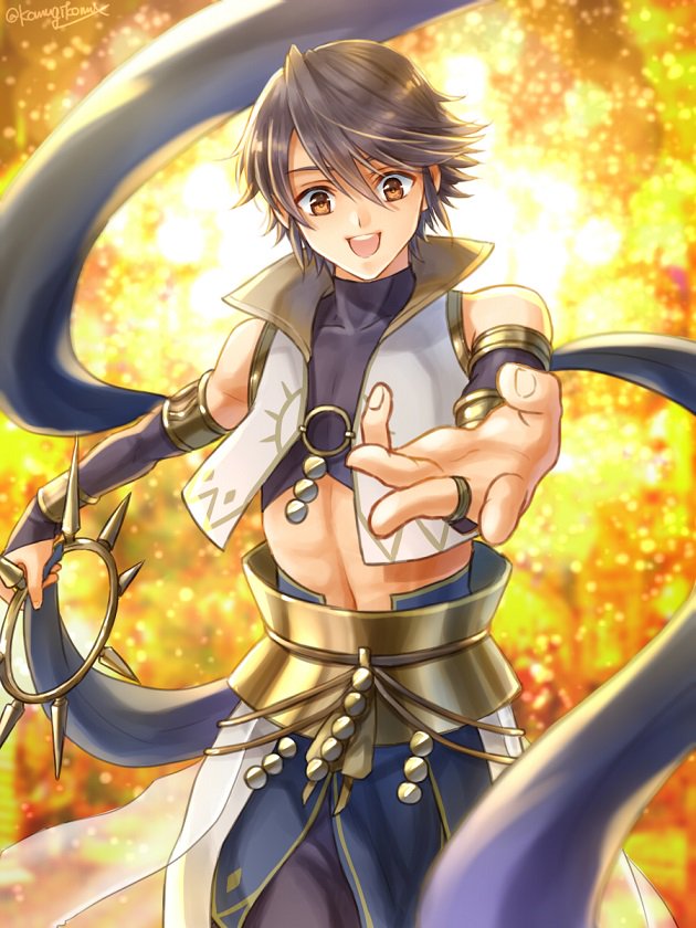 inigo (fire emblem and 2 more) drawn by hanasaki_komugi
