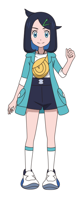 liko (pokemon and 1 more) drawn by sugimori_ken