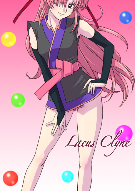 lacus clyne (gundam and 2 more) drawn by haruyama_kazunori