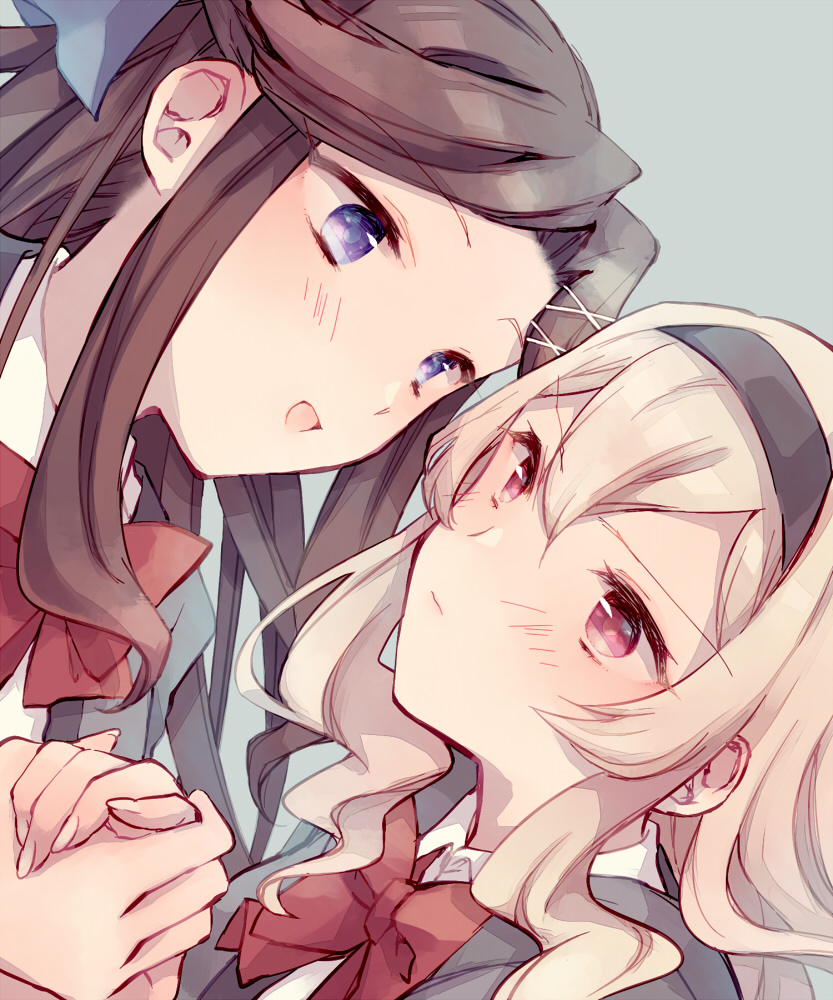 saijou claudine and tendou maya (shoujo kageki revue starlight) drawn by wato_(ko)