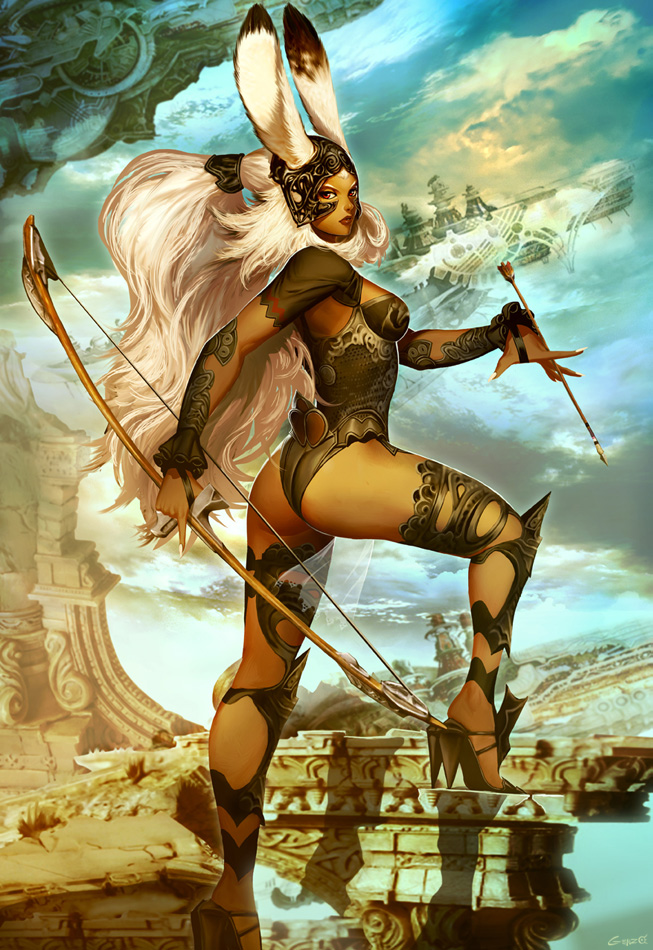 fran (final fantasy and 1 more) drawn by genzoman